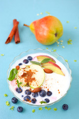 Apfel-Zimt-Joghurt	