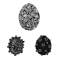 Vector illustration of fantastic and cute symbol. Collection of fantastic and magic stock vector illustration.