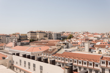 Fototapeta na wymiar Vue de Lisbonne 