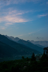 Photo of Sunset in manali - Himalaya