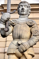 Magdeburger Roland vor dem Rathaus