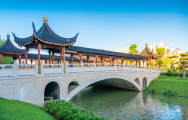 Antique buildings in Gucun Town, Baoshan District, Shanghai, China