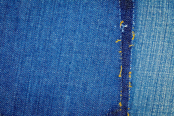 Blue jeans texture background