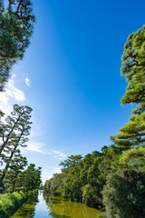 仁徳天皇陵古墳周辺風景