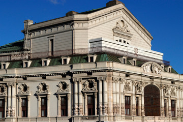 Building in the downtown of Bilbao