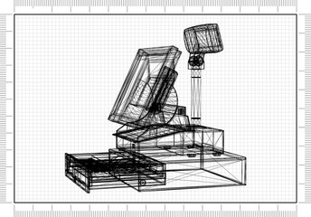 Cash register - Blueprint