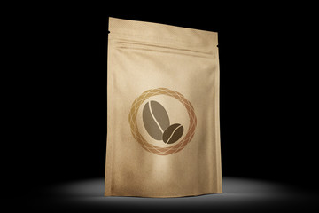 Pouch Packaging Design Mockup