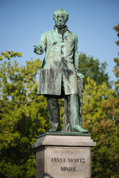 Statue Ernst Moritz Arndt In Bonn