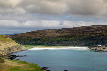 view of calgary beach on the isle of mull
