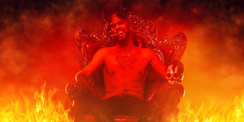 throne on fire