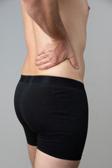 Man with a backache