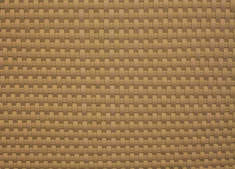 close up of wicker pattern