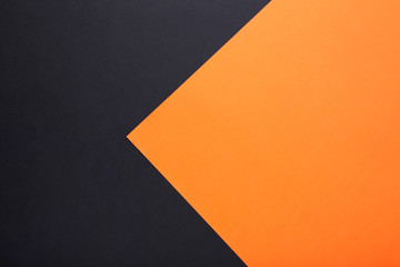 Black and orange pastel paper color for background