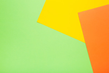 Multicolor background from a paper of different colors