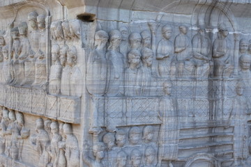 Relief of Emperor Attending Chariot Race on Base of Obelisk of Theodosius, Istanbul
