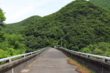 横川ダム（長野県辰野町）,yokokawa dam,tatsuno town,nagano pref,japan