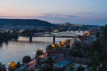 Fototapeta premium View from Vysehrad