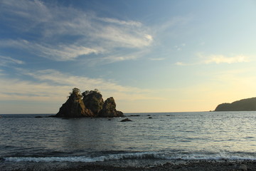 南伊豆　逢ケ浜の風景