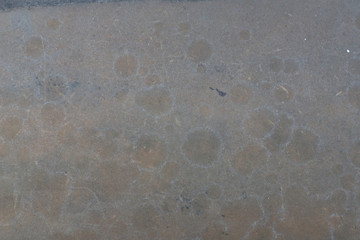 Concrete surfaces closely in wide area construction