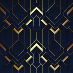 Abstract art deco seamless pattern 14