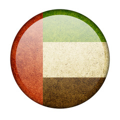 United Arab Emirates button flag - 287579250