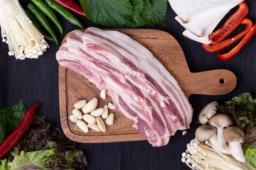 韓国料理 サムギョップサル 焼肉