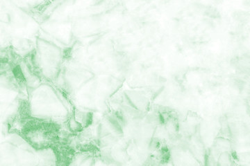 Fototapeta na wymiar Green marble pattern texture abstract background / texture surface of marble stone from nature / can be used for background or wallpaper / Closeup surface marble stone wall texture background.