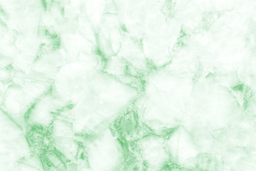 Obraz premium Green marble pattern texture abstract background / texture surface of marble stone from nature / can be used for background or wallpaper / Closeup surface marble stone wall texture background.