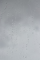 water drops on glass background. texture of water droplets. background for design.