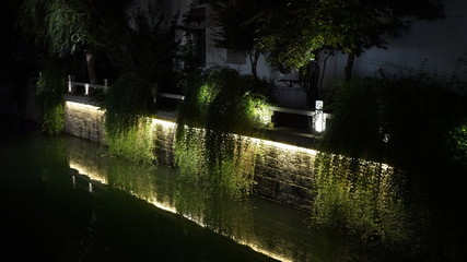 Fototapeta na wymiar Suzhou river City