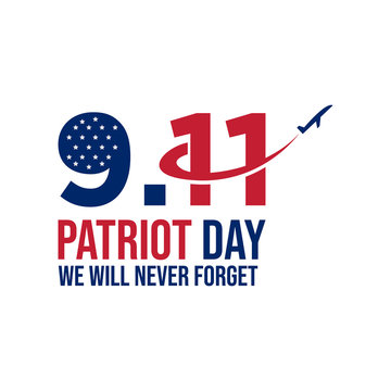 911 patriot day background patriot day september vector image