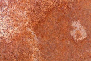 Reddish Old Weathered Rusty Corrugated Metal Texture