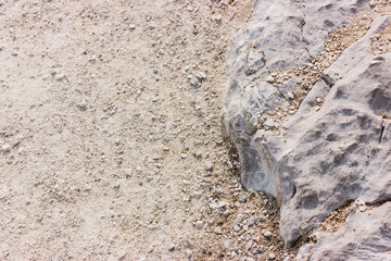 Grey mountain stones texture. Nature material background