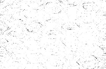 Distressed fabric texture. Vector texture of weaving fabric. Grunge background. Abstract halftone vector illustration. Overlay for interesting effect and depth. Black isolated on white background.