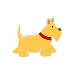 Dog cartoon vector design
