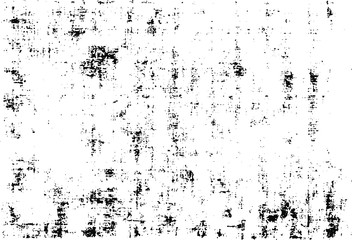 Rough black and white texture vector. Distressed overlay texture. Grunge background. Abstract textured effect. Vector Illustration. Black isolated on white background. EPS10.