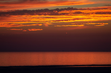 coucher de soleil