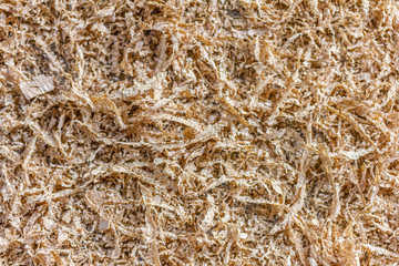 viele Holzspäne liegen auf einem Haufen