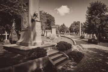 President John Tyler's Tomb at Hollywood Cemetery in Richmond, Virginia