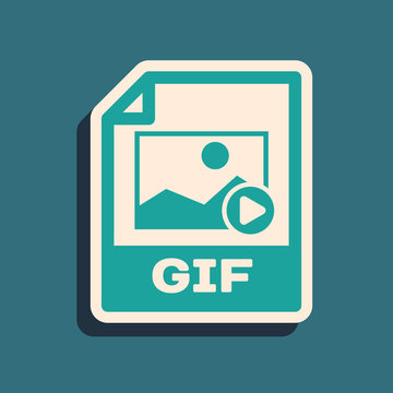 Animation, document, extension, file format, gif, gif file, graphics icon -  Download on Iconfinder