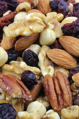 dried fruits and nuts