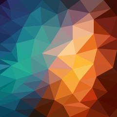 Abstract modern background with triangles in bright colors. Vector illustrations