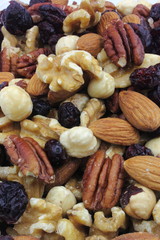 dried fruits and nuts