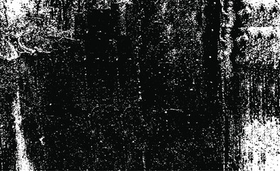 Obraz premium Aged wall texture. Grainy messy overlay of empty, aging, scratched wall. Grunge rough dirty background. Vector Illustration. Black isolated on white background. EPS10.