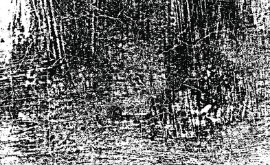 Fototapeta premium Aged wall texture. Grainy messy overlay of empty, aging, scratched wall. Grunge rough dirty background. Vector Illustration. Black isolated on white background. EPS10.