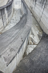 abstract gray background concrete structure dam closeup