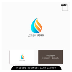 oil and gas concept with simple style design vector