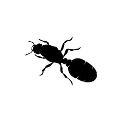 Ant Vector Design Logo. Ant Illustration With Various Shapes and Different movements