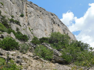 Fototapeta na wymiar rocks in mountains