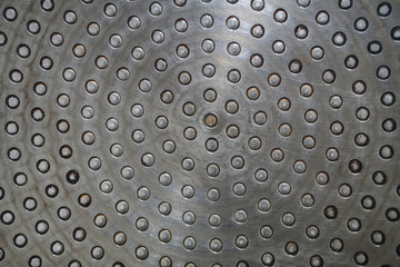 steel texture of bottom pan